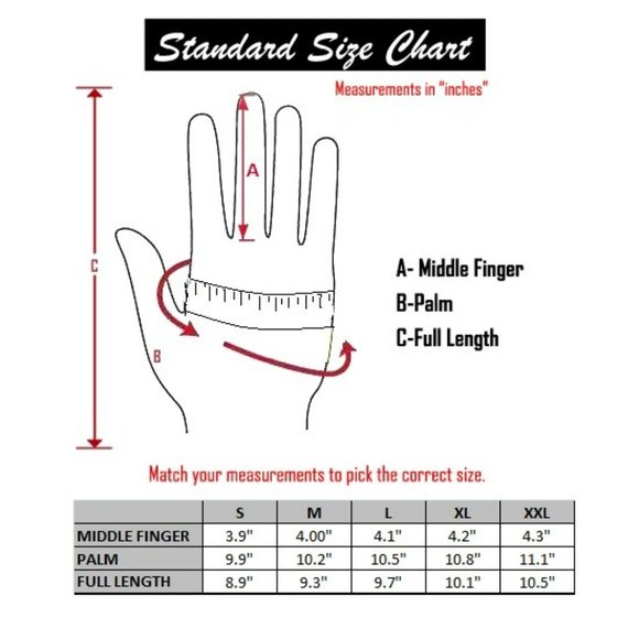 Touch Screen Genuine Sheep Skin Leather Gloves - Picture 5 of 5
